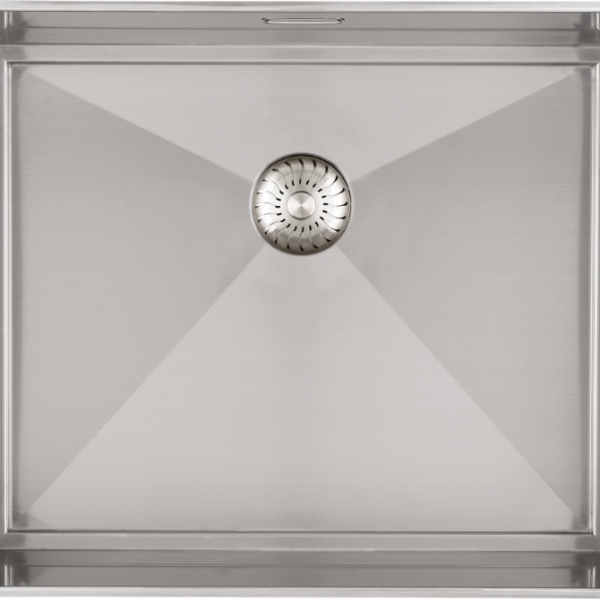 Caressi CAPP50COMP Keukenspoelbak RVS Speciaal Voor Wandbekleding Onderbouw