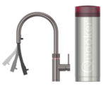 Quooker Flex Gunmetal Met PRO3 Boiler 3 in 1 Kokend Water Keukenkraan Gun Metal 3XGME AANBIEDING!!